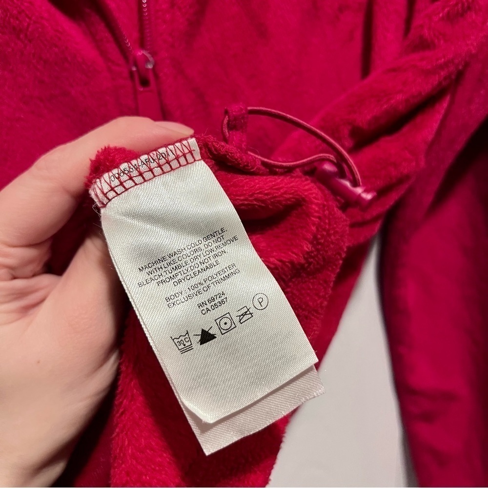 Columbia Women's Deep Raspberry Full-Zip Fleece Jacket - Picture 4 of 6